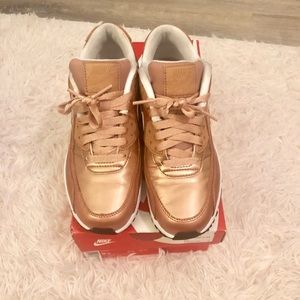 Rose Gold Nike Air Max 90